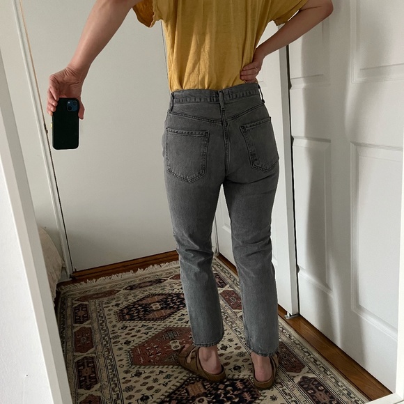 Riley high rise straight Cropped gray size 27 (duplicate) - Picture 7 of 15